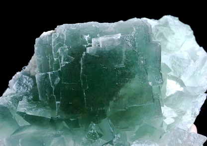 1280g NATURAL Larger particles ladder-Like Green FLUORITE Mineral Specimen/China