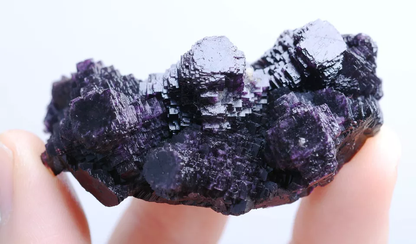 38g Natural Beautiful Ladder-Like Purple Fluorite Mineral Specimen/China