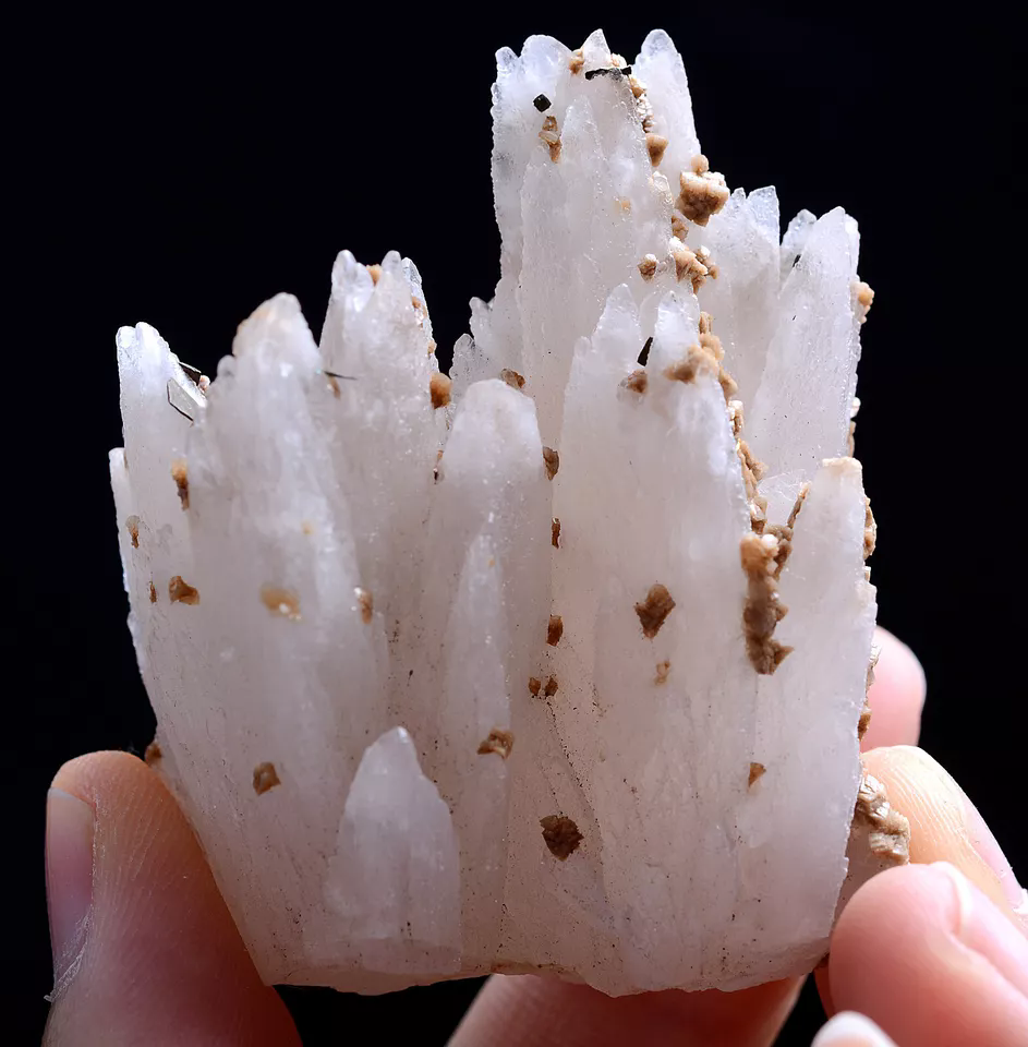 50g Natural Rare Fluorescence Calcite &Dolomite Mineral Specimen/China