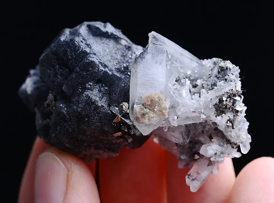 35g Natural Bismuthinite & Arsenopyrite Crystal Mineral Specimen/YaoGang Xian