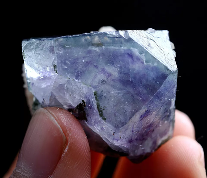 30g Natural Window Purple Fluorite Dolomite Mineral Specimen/Yaogangxian China