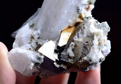 237g Natural Arsenopyrite & CRYSTAL CLUSTER Mineral Specimen/Yaogangxian China