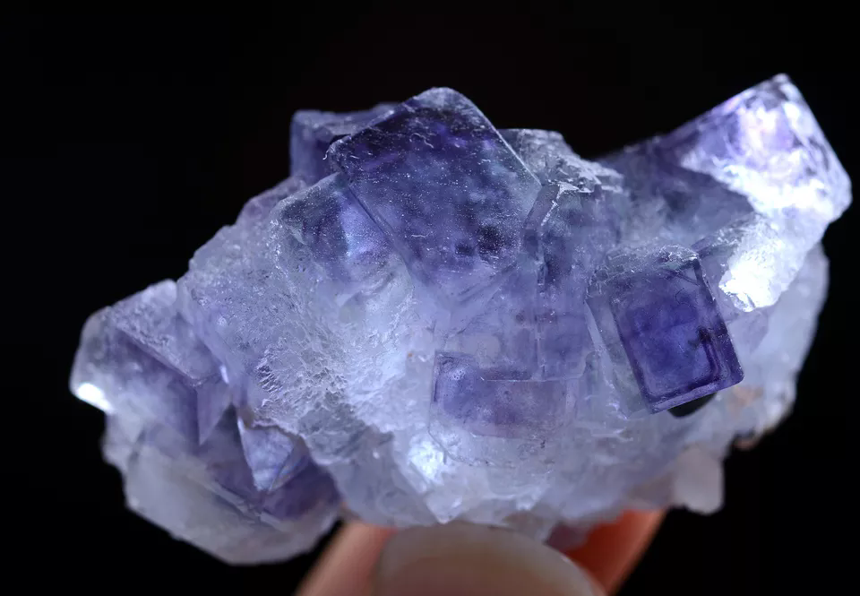 25g Natural Rare Window Purple FLUORITE Mineral Specimen/Yaogangxian China