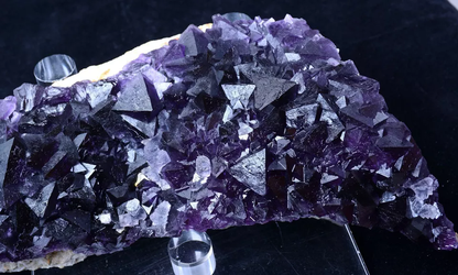 1697g MUSEUM COLLECTION NEWLY DISCOVERED RARE PURPLE FLUORITE MINERAL SAMPLES