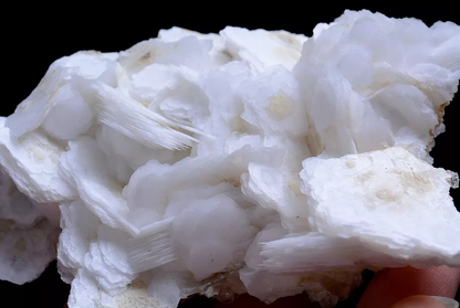 New Find Natural Rare White Ladder-Like Calcite & Crystal Mineral Specimen 100.g