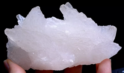 Natural Calcite Pink Fluorescent Tower-Like Crystal Mineral Specimen 303.50g