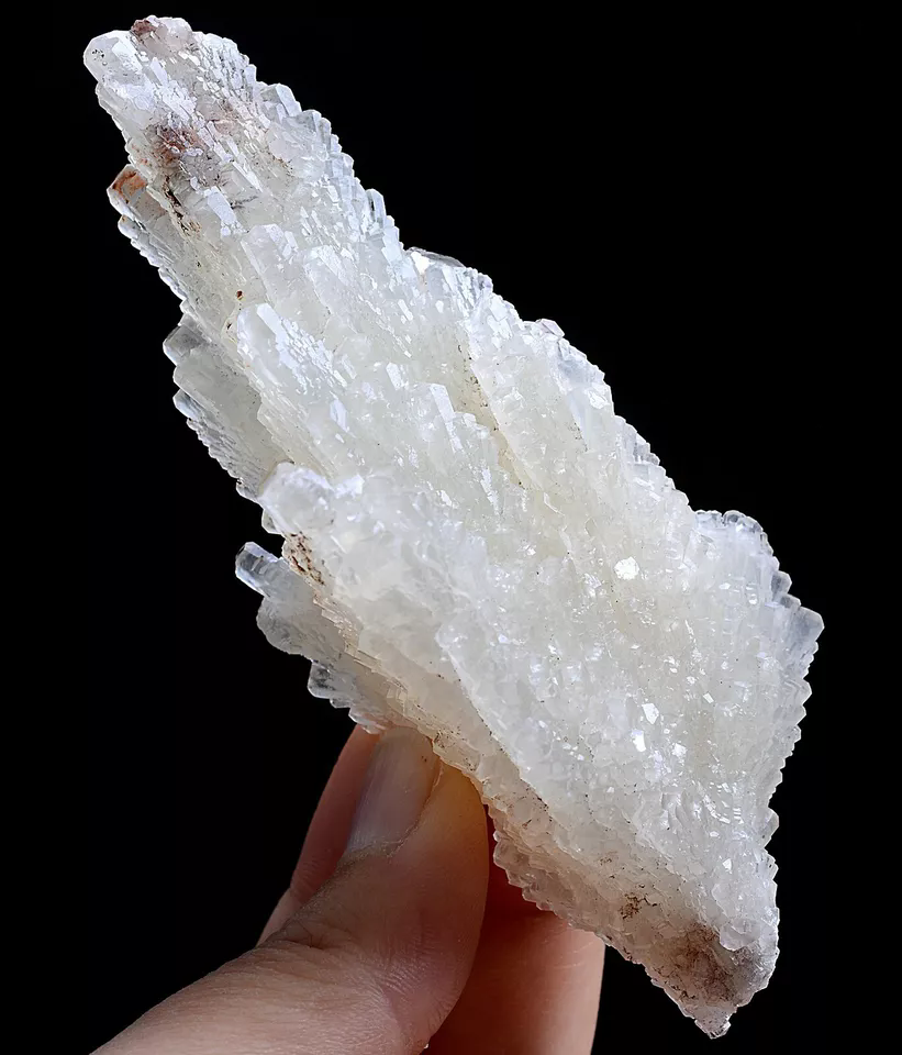 108g Natural Complete “Angel Wings” White Calcite Mineral Specimen/China