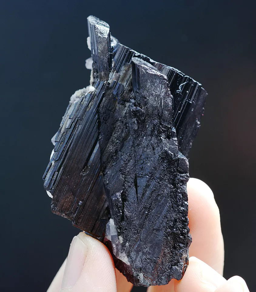 113g Natural Rare Wolframite CRYSTAL Fluorite Mineral Specimen/Yaogangxian China