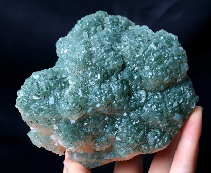 902g Newly Discovered Green Apophyllite CRYSTAL CLUSTER Mineral  Specimen