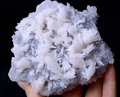 274gNewFind Double Sided Calcite CRYSTAL CLUSTER Mineral Specimen/Inner Mongolia