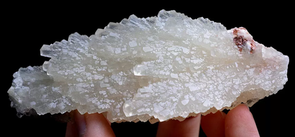 146.1g Natural Complete White Calcite “Angel Wings” Crystal Mineral Specimen