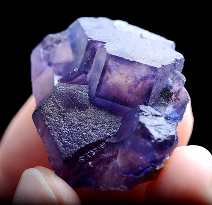 20g Natural Cube Purple FLUORITE Mineral Specimen/Inner Mongolia China