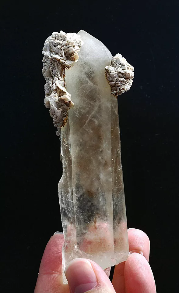 239g  Natural QUARTZ Crystal Calcite Mineral Specimens/Inner Mongolia  China