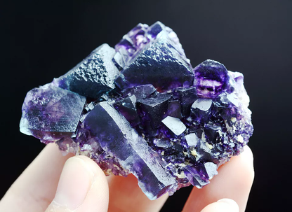 52g Natural Devil's Eye Purple FLUORITE Mineral Specimen/Inner Mongolia  China