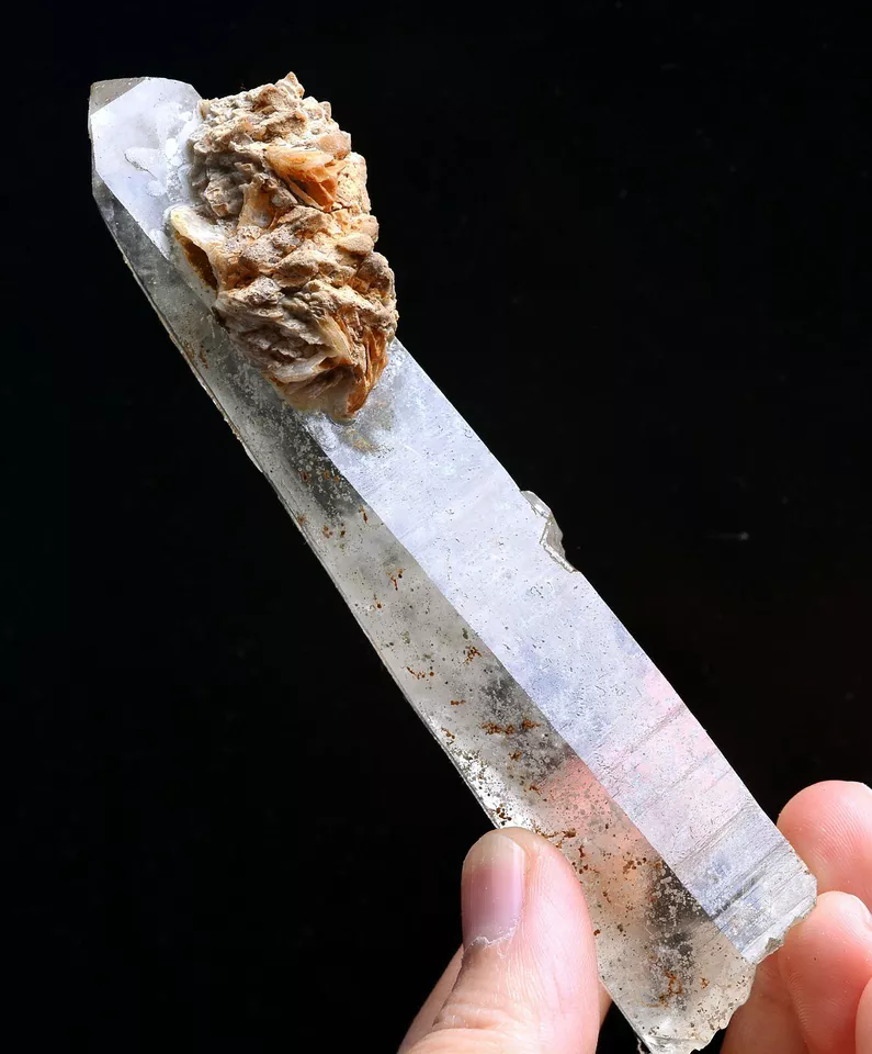 121g Natural QUARTZ Crystal Calcite Mineral Specimens /Inner Mongolia  China