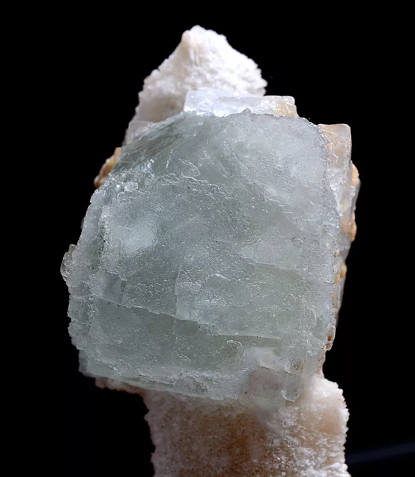 200g Natural Green Fluorite & Calcite  Mineral Specimen/Yaogangxian China