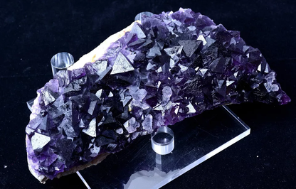 1697g MUSEUM COLLECTION NEWLY DISCOVERED RARE PURPLE FLUORITE MINERAL SAMPLES