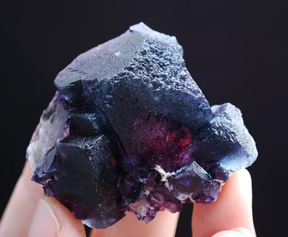 40g Natural Devil's Eye Purple FLUORITE Mineral Specimen/Inner Mongolia China