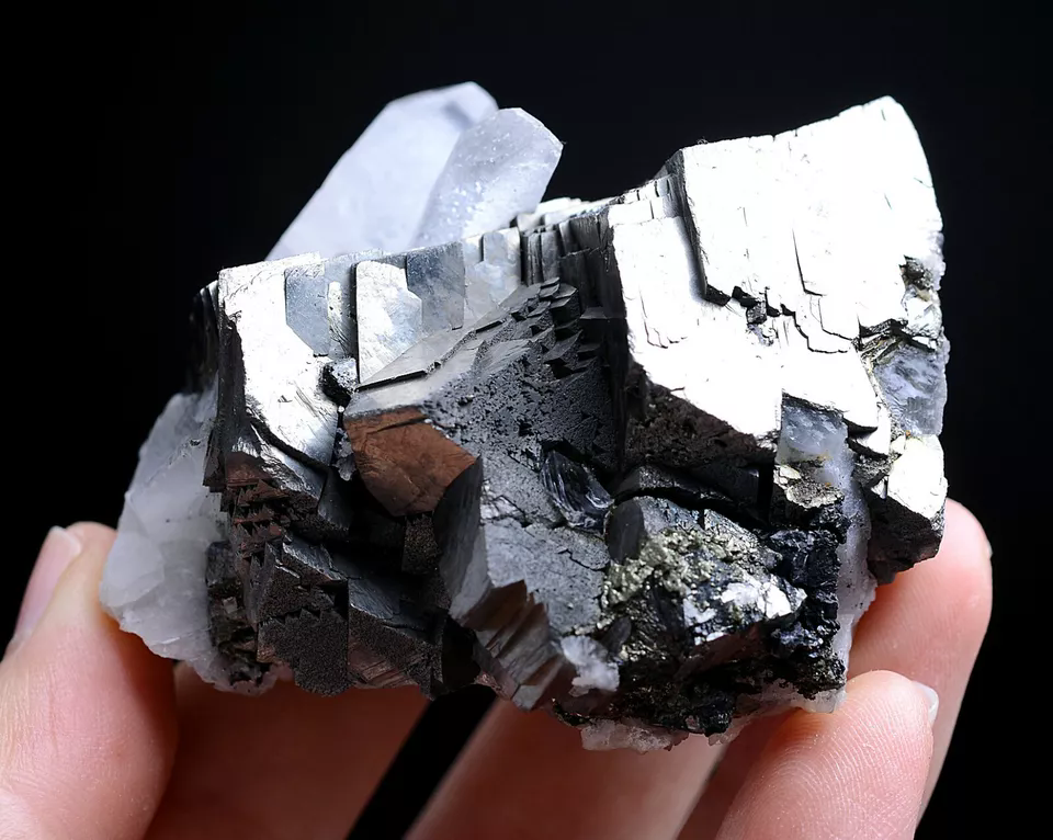 260.51gNatural Rare Arsenopyrite Crystal Cluster Mineral Specimen/Yaogangxian