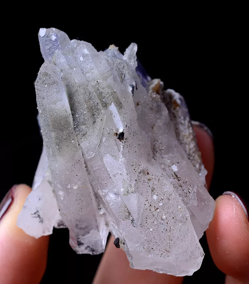 53.25g NEWLY DISCOVERED PURPLE FLUORITE & CRYSTAL SYMBIOTIC MINERAL SAMPLES