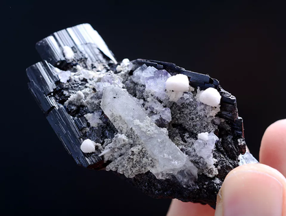 113g Natural Rare Wolframite CRYSTAL Fluorite Mineral Specimen/Yaogangxian China