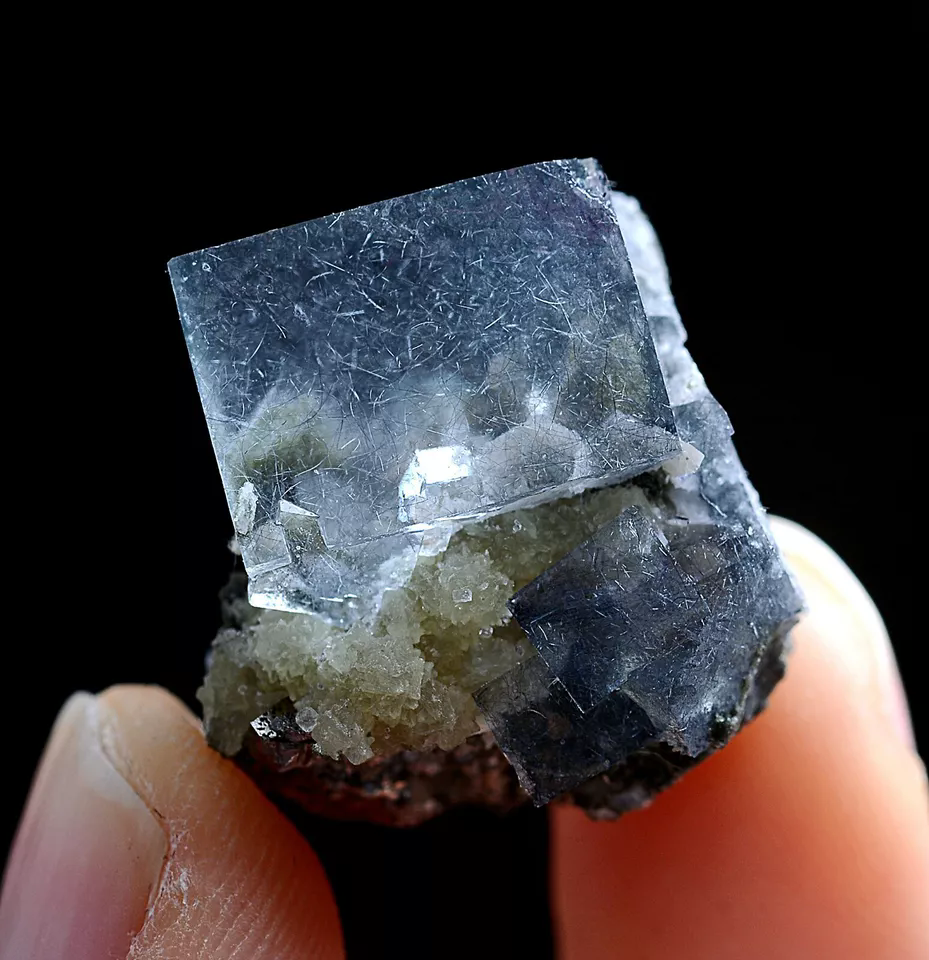 11g Natural Bismuthinite Fluorite Arsenopyrite Mineral Specimen/YaoGangXian