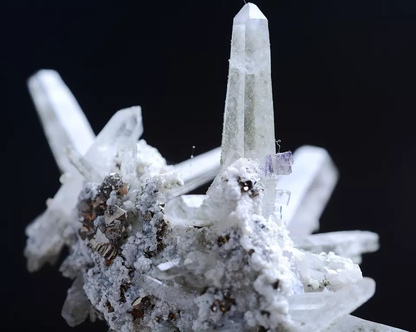 22g Natural Bismuthinite Crystal Arsenopyrite Mineral Specimen/YaoGangXianChina