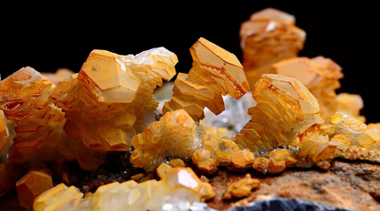 836.6g New Varieties Natural Yellow Tower-Like Calcite Mineral Specimen/ China