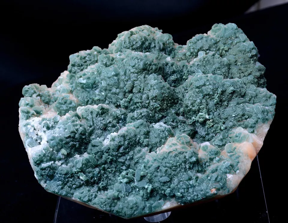 Newly Discovered Green Apophyllite CRYSTAL CLUSTER Mineral Specimen 1690g