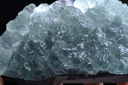 906g Natural Rare Turbid melting Green Fluorite Mineral  Specimen/Fujian  China