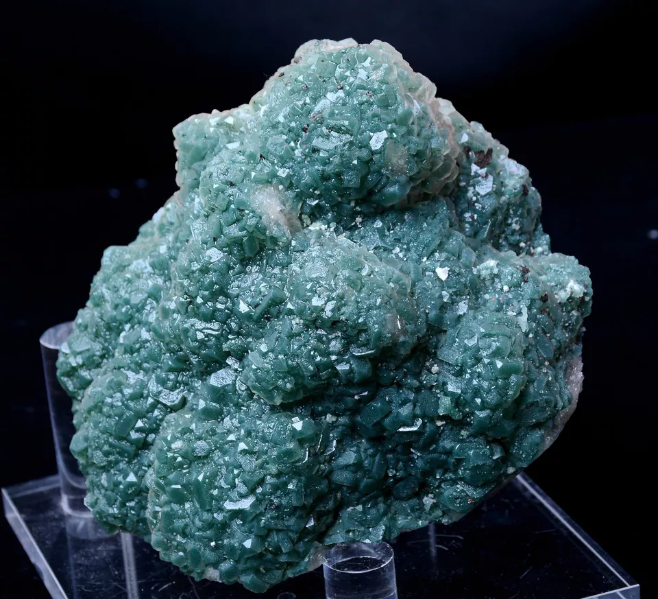 902g Newly Discovered Green Apophyllite CRYSTAL CLUSTER Mineral  Specimen