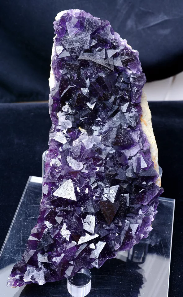 1697g MUSEUM COLLECTION NEWLY DISCOVERED RARE PURPLE FLUORITE MINERAL SAMPLES