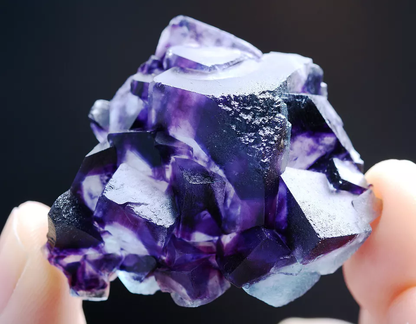 29g Natural Devil's Eye Purple FLUORITE Mineral Specimen/Inner Mongolia  China