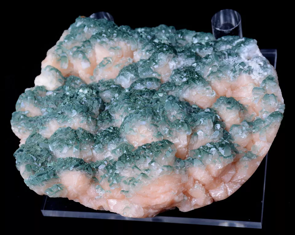 Newly Discovered Green Apophyllite CRYSTAL CLUSTER Mineral Specimen 1690g