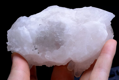 Natural Calcite Pink Fluorescent Tower-Like Crystal Mineral Specimen 303.50g