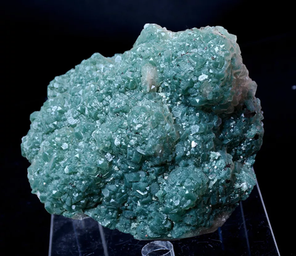 902g Newly Discovered Green Apophyllite CRYSTAL CLUSTER Mineral  Specimen