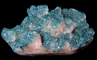 1821g Newly Discovered Green Apophyllite CRYSTAL CLUSTER Mineral Specimen