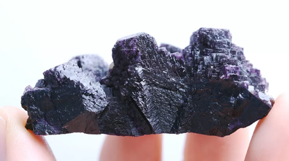 38g Natural Beautiful Ladder-Like Purple Fluorite Mineral Specimen/China