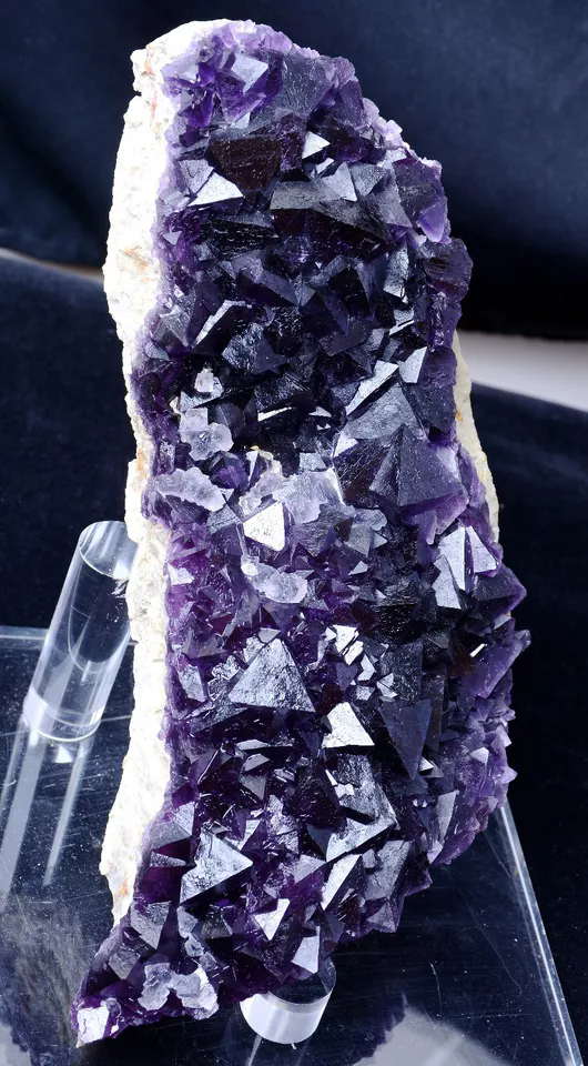 1697g MUSEUM COLLECTION NEWLY DISCOVERED RARE PURPLE FLUORITE MINERAL SAMPLES