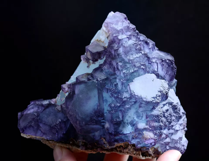 700g Natural Phantom Purple Green Fluorite Mineral Specimen/Yaogangxian  China