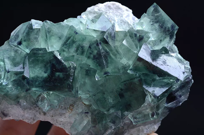 186g Natural Phantom Window Green Fluorite Crystal Mineral Specimen/China