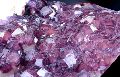 3065g NEWLY DISCOVERED RARE PURPLE FLUORITE CRYSTAL CLUSTER MINERAL SAMPLES