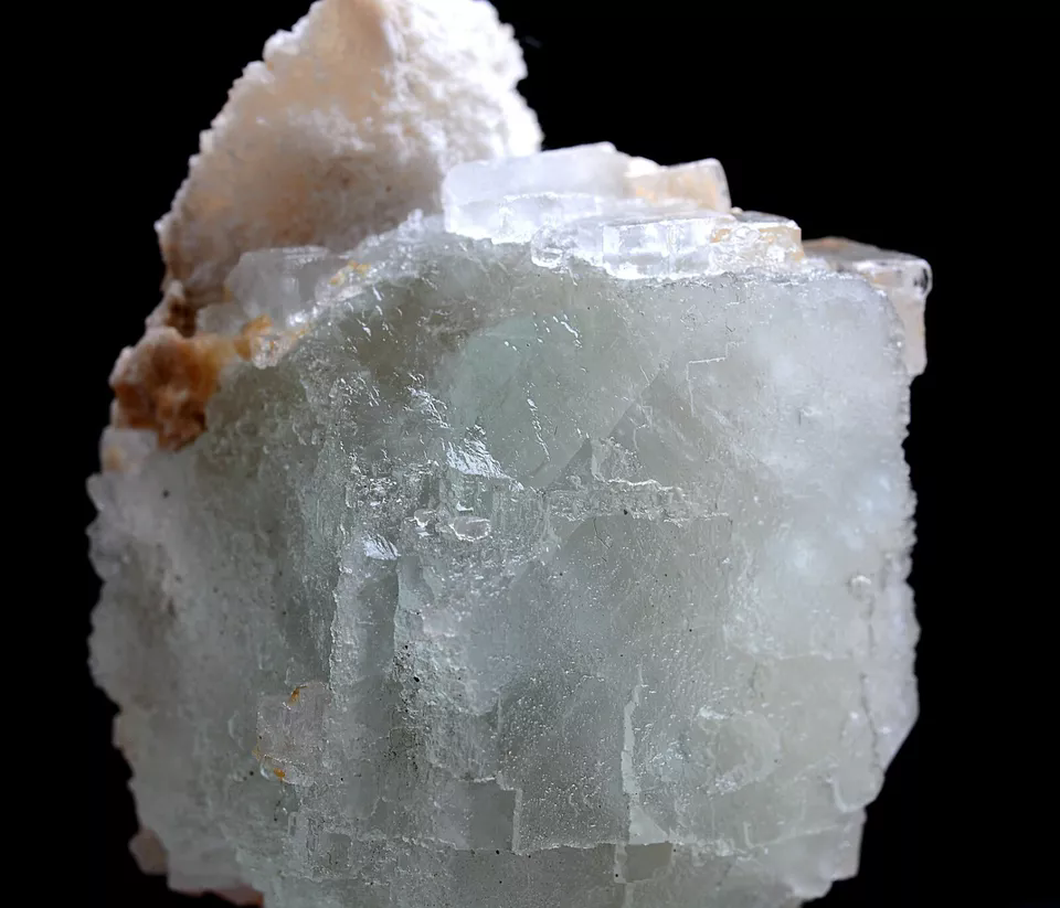 200g Natural Green Fluorite & Calcite  Mineral Specimen/Yaogangxian China