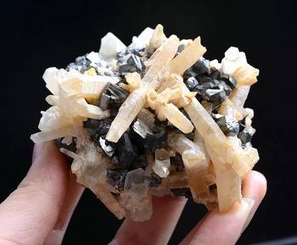 387g  Natural Rare Arsenopyrite Crystal Cluster Mineral Specimen /yaogangxian