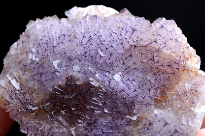 522.g Natural Clear Purple Edge Fluorite Mineral Specimen /Guizhou China