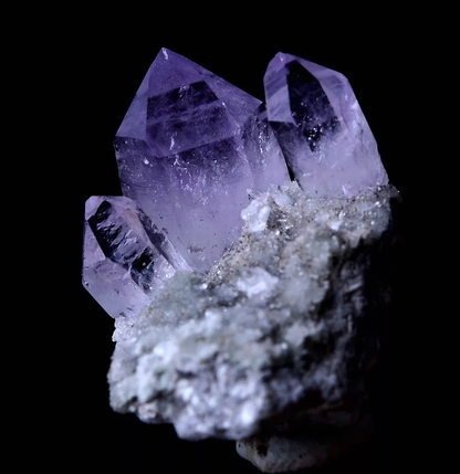 10.11g NATURAL Amethyst Quartz Skeletal Crystal Point Mineral Specimen/ Mexico