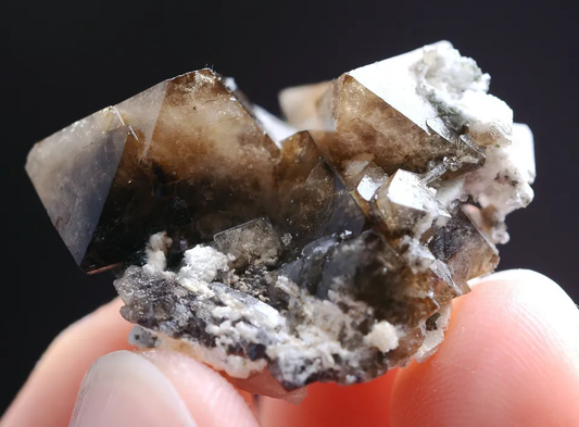 12g Natural Rare Scheelite & Crystal Mineral Specimen/ Yaogangxian China