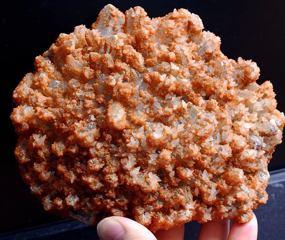 1518g New Varieties Rootless Red CRYSTAL CLUSTER & Calcite Mineral  Specimen