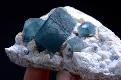 122g Natural Blue Green Cube Fluorite Mineral Specimen/Inner Mongolia  China