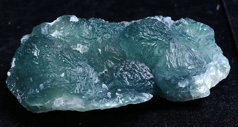 314.5g Natural Phantom Window Green Cubic Fluorite CLUSTER Mineral Specimen